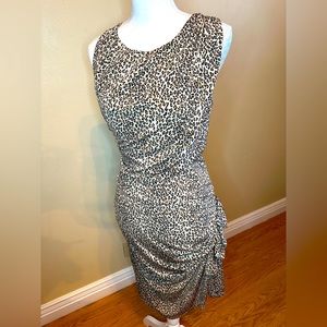 Betsey Johnson Stretch Leopard Dress